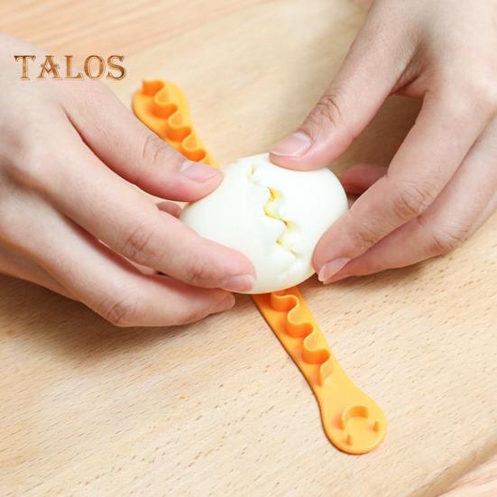 2 buc. Tăiător de ouă din dantelă tăietor de ouă de calitate bună, fără miros, rezistent la căldură, ou fiert tăiat, stil de flori, unelte pentru prepararea micului dejun, pentru casă, ouă de bucătărie