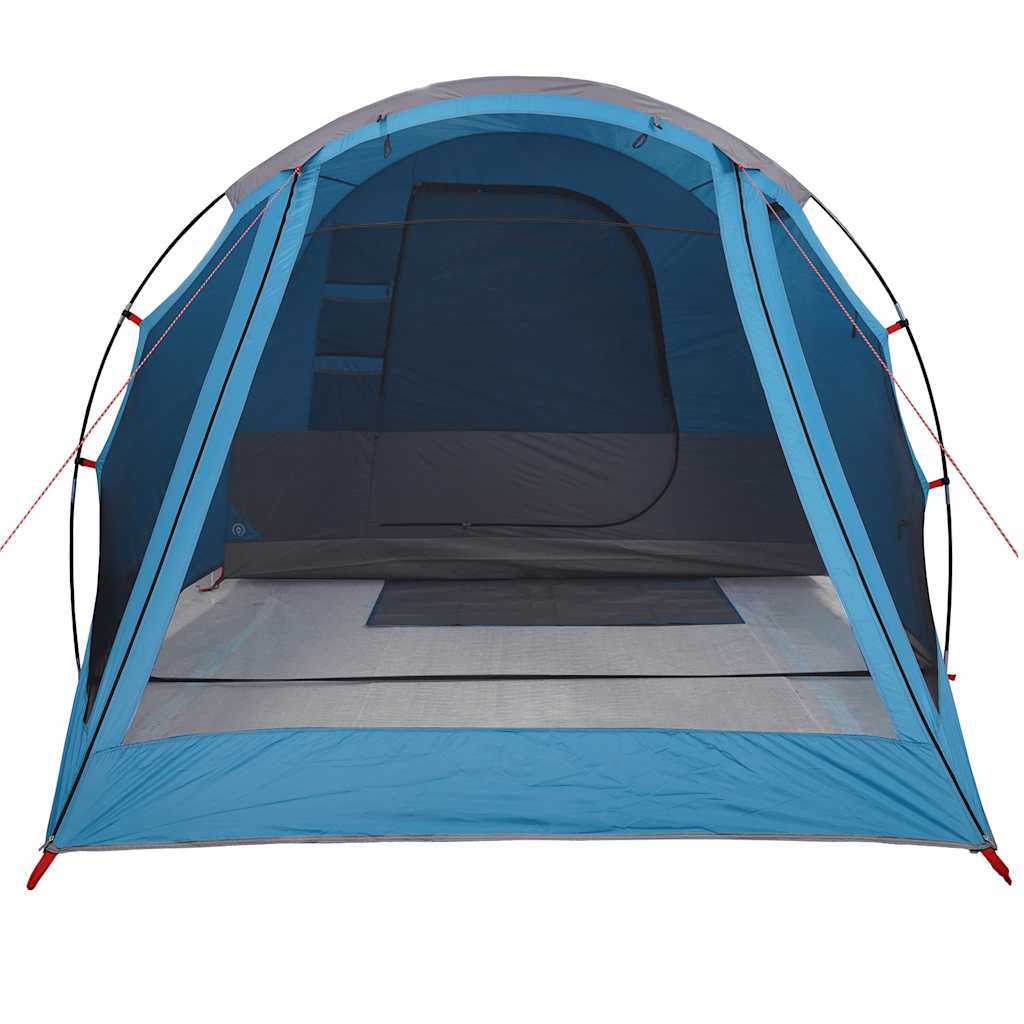 Tunnel Tent for 4 Persons Blue Waterproof