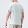 Men's Cotton-Feel Moisture-Wicking Quick-Dry Sports Tee with Print