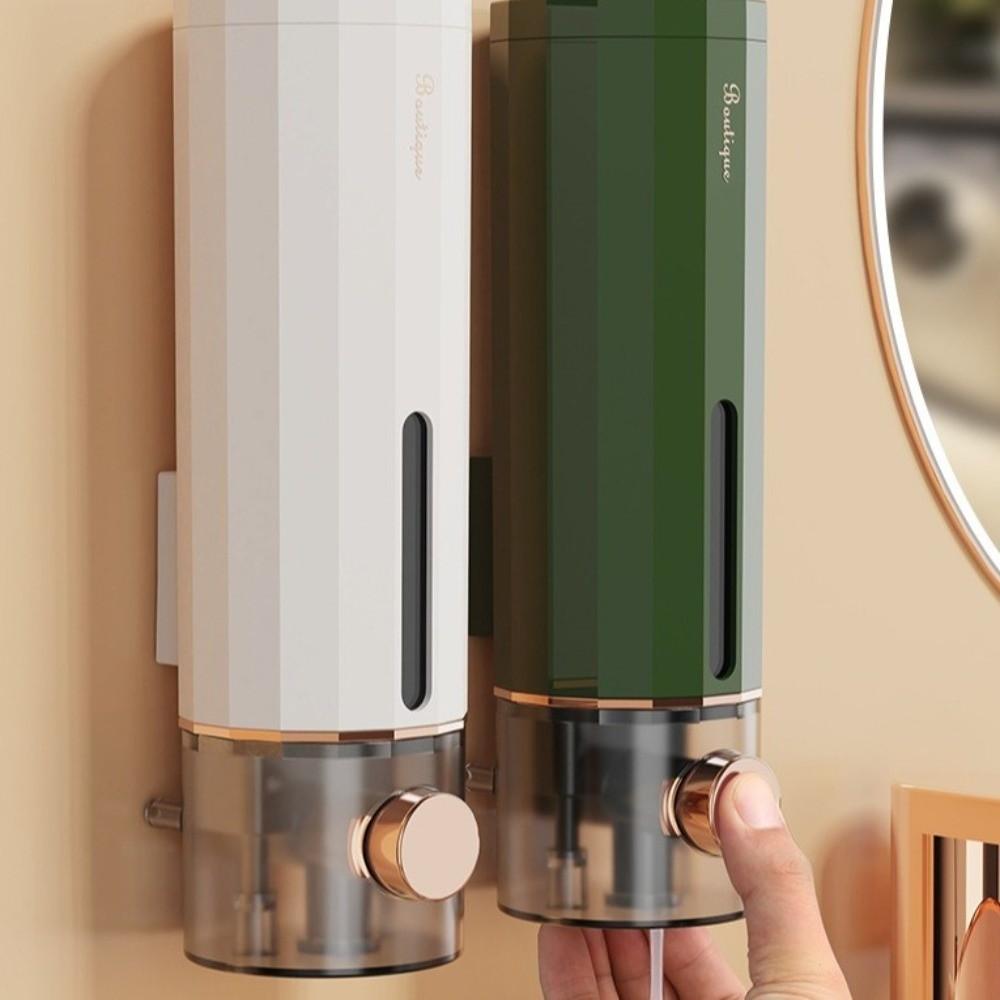 Light Luxury Punch-free Soap Dispenser Plastic Shampoo Dispenser Hand Sanitizer Holder  Hotel