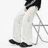 Men's American Style Casual Drapey Trousers: Spring/Autumn Loose Wide-Leg Sports Pants