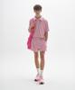 MOONSUN M.C Unisex, Logo Terry Shorts / Pink