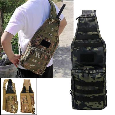 Angelköder Koffer Tasche Taktischer Einzelner Rucksack Molle Schultertaschen Outdoor Wandern Rig Tasche Sport Jagd Crossbody Rucksack