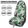 Universal Car Front Seat Leaf Towel Cover - Ideal for Gym & All-Season Use
