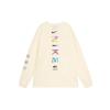 Nike T Shirts Men's Sail White Crew Neck Moderate Straight Fit HF6173-133