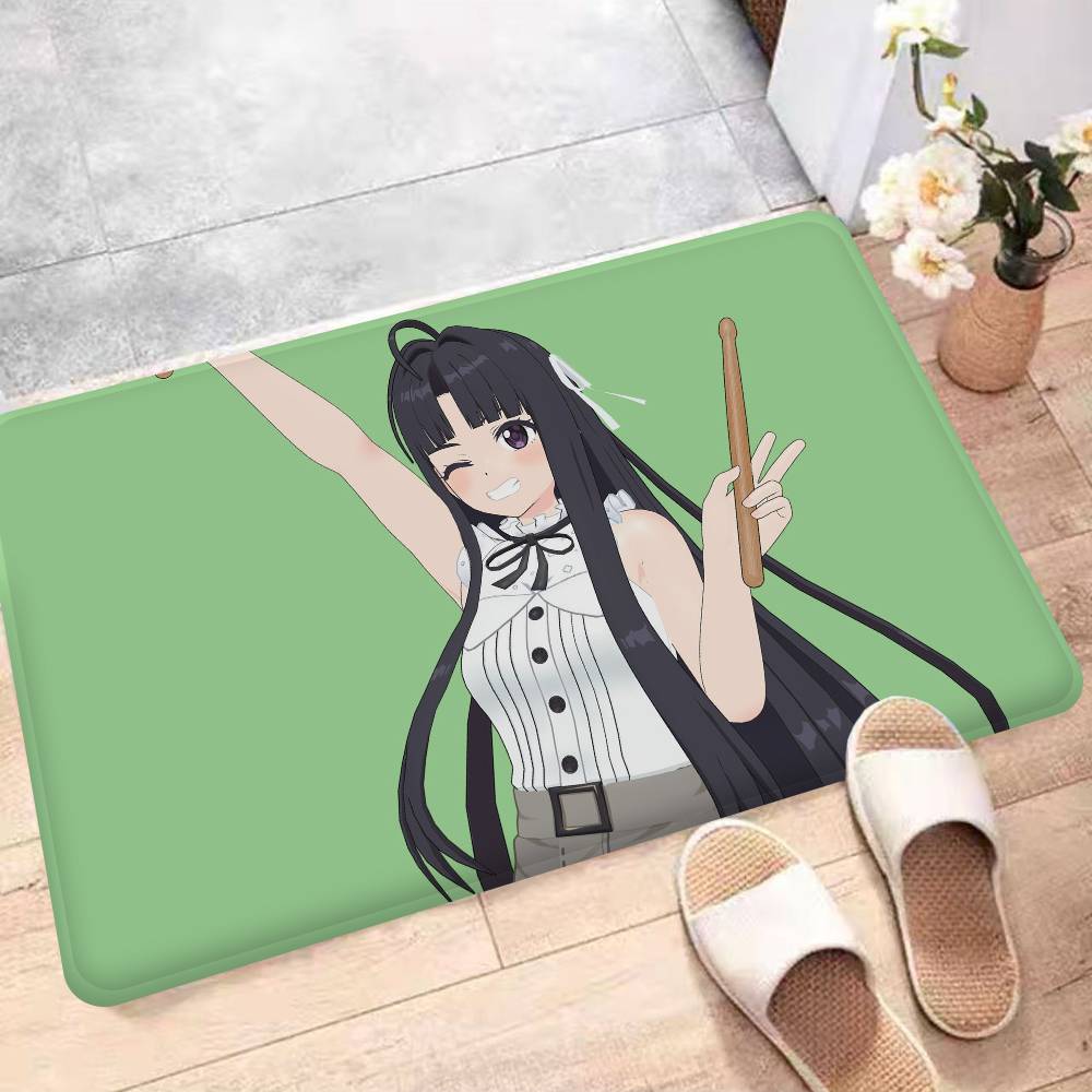 

Anime Band Girls Band Cry Door Mat Washable Non-Slip Living Room Sofa Chairs Area Mat Kitchen Doormat Area Rug 40x60 cm