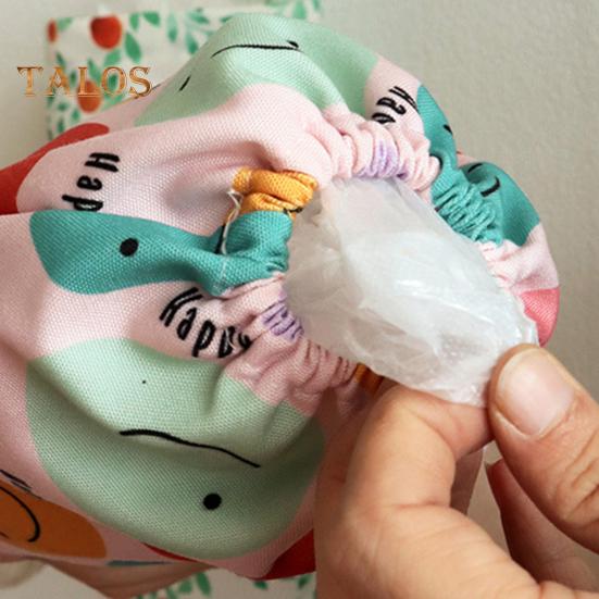 Dozator de saci de plastic Tipărire economisind spațiu lavabil Organizator convenabil pentru saci de gunoi acasă