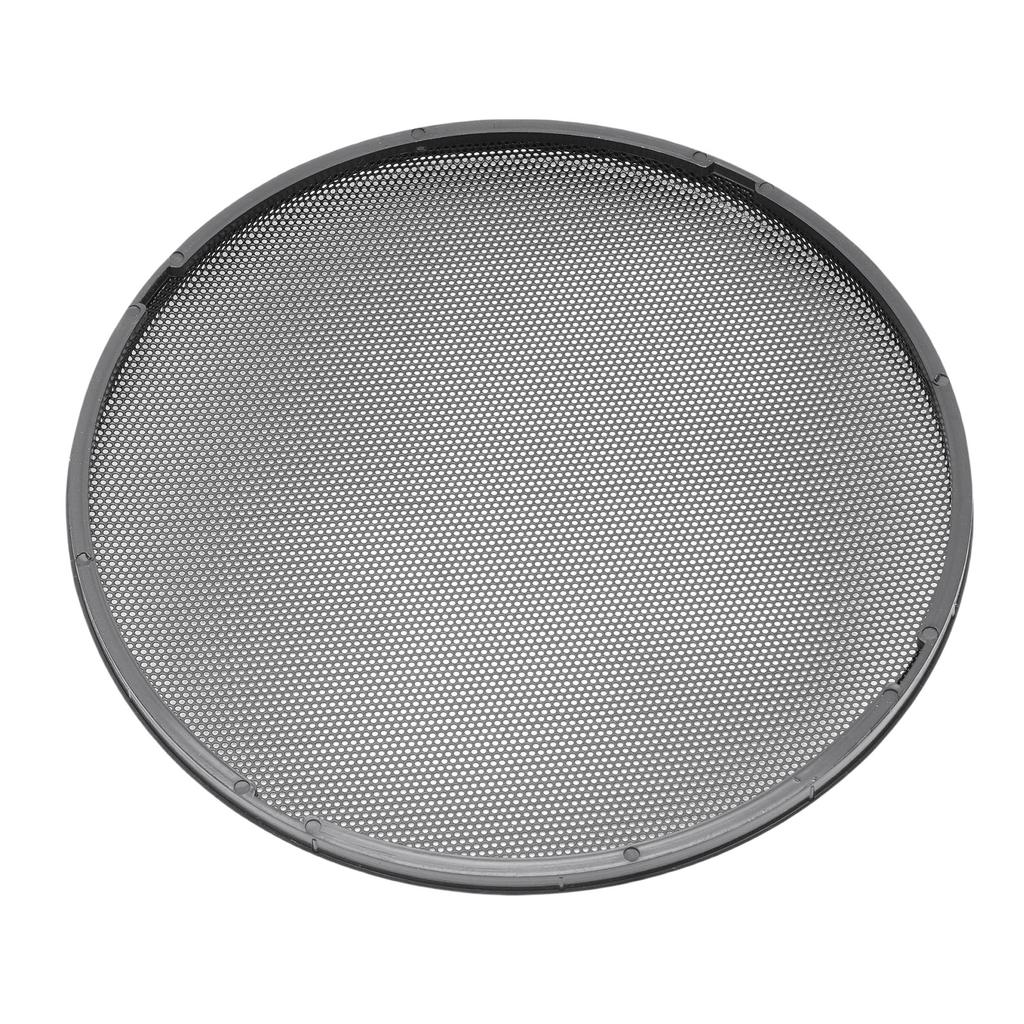 4 STÜCKE Lautsprechergitterabdeckung 180mm Kaltgewalzter Stahl Runde Lautsprechergitterabdeckung Gitter Schutz für DIY Heimkino Auto