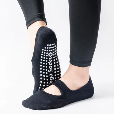 Yoga çorapları Backless nefes pamuk zemin Gym Fitness dans spor çorapları kadın düz renk silikon kaymaz pilates çorapları Sox