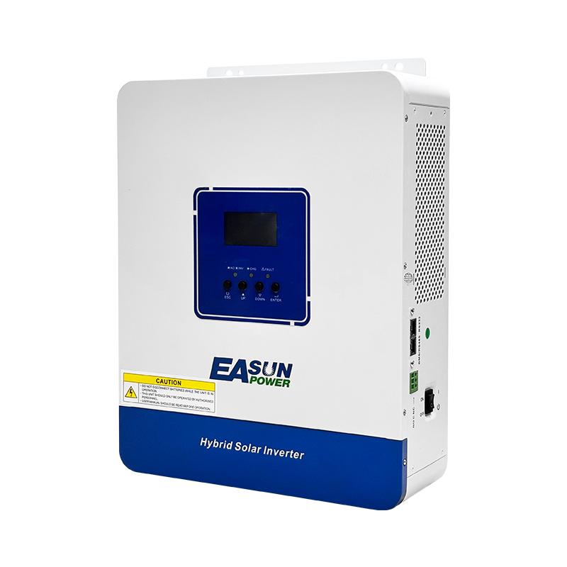 EASUN POWER 2KVA 1.6KW Hybrid Solar Inverter 12V 230V 100A MPPT Solar Charger Controller Pure Sine Off Grid Inverter With WIFI