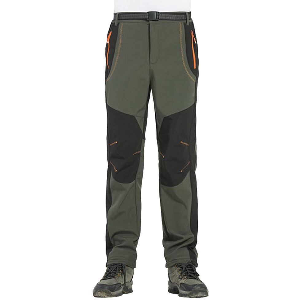 Men Couple Waterproof Windproof Outdoor Hiking Warm Winter Thick Pants Trousers