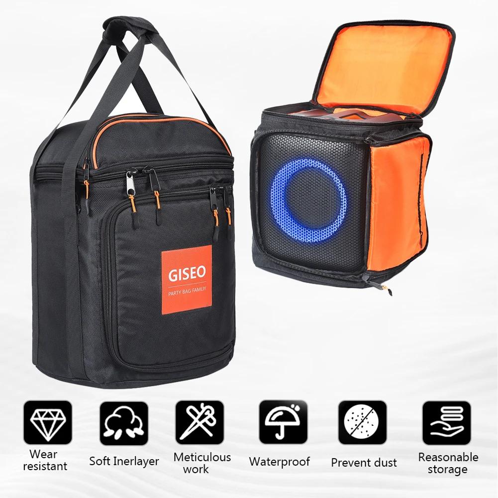 Waterproof Bluetooth-compatible Speaker Storage Bag With Adjustable Strap Travel Carrying Case For JBL PartyBox Encore Essential