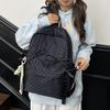 Schoolbag Schoolbag Female College Student Simple Cute Girl Backpack Junior High School Girl Small Fresh Backpack Air Cushion Strap