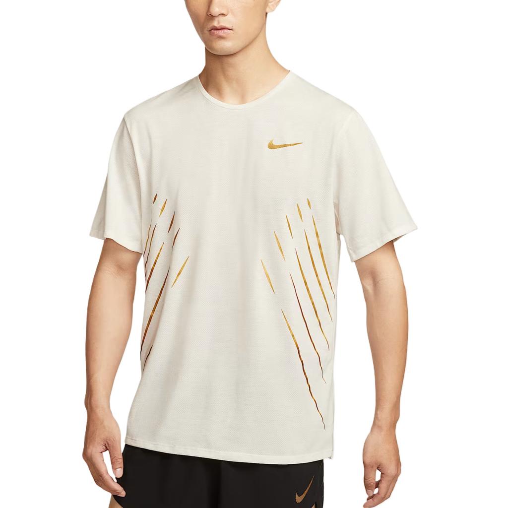 Nike Dri-Fit Skin-Friendly Fashionable Versatile Simple Short Sleeve T-Shirt Men Tops Sail-White HJ3535133
