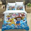 Digimon Cartoon Bedding Set Duvet Cover Full Queen King Size Pillowcase Bed Printed Bed Set Aldult Kid Bedroom Single Twin