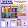 24/36/48 Colors Macaron Ultra Soft Crayon Morandi Painting Tools Versatile Oil Painting Stick
