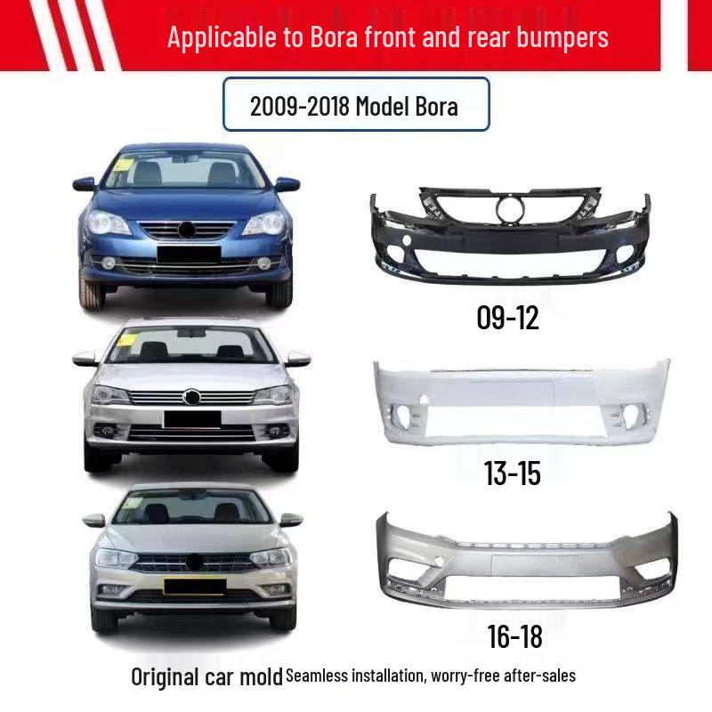 Compatible with Volkswagen Bora Front Bumper for 2009-2016, 2018 Models - Lei De Zhu Front Bumper