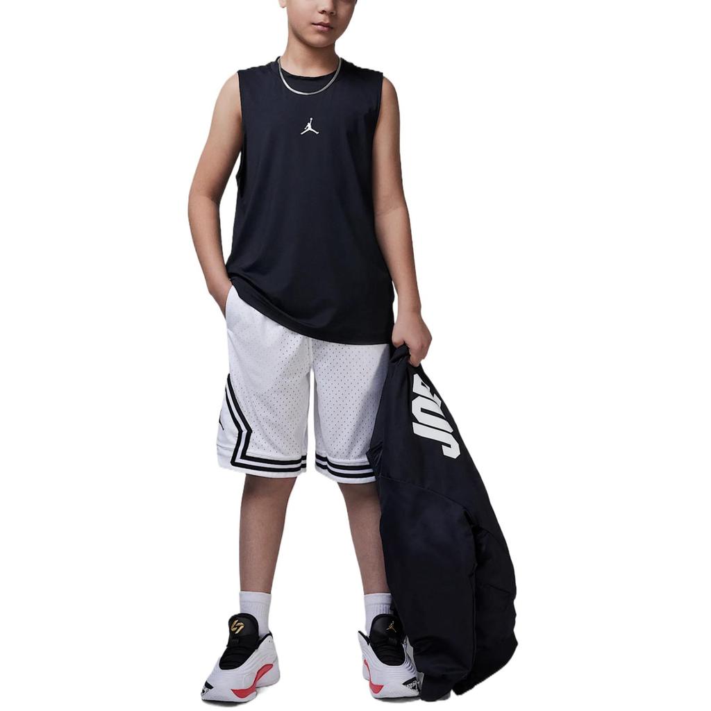 Jordan Sport Diamond Comfortable Fashion Trendy Simple Shorts Men Shorts White HQ7219-101