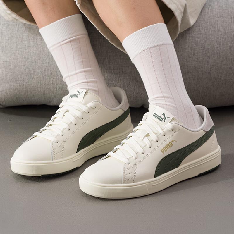 PUMA Unisex Serve Pro Low Top Sneakers 3.5 грязно-белый