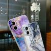 Fashion Marble Phone Case For Apple IPhone 16 16E 15 XS Pro Max 13 14 Plus XR SE 7 8 12 11 Pro Plus Case Cover Funda Coque