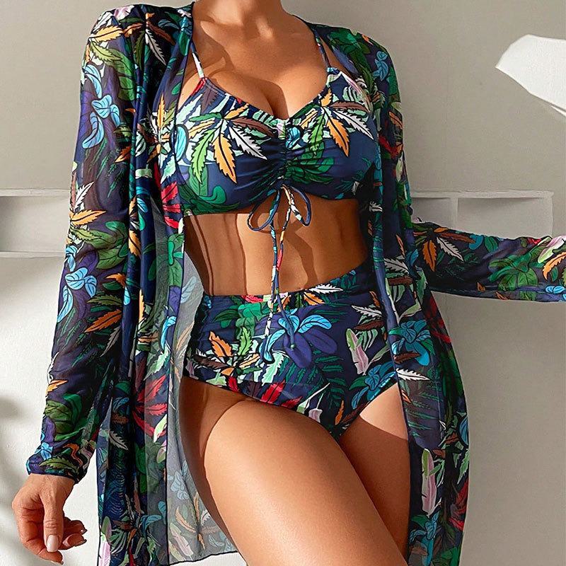 Damen Bikini Set Zweiteiliger Badeanzug Bademode Strandmode Zweiteiler Bikinihose Strandmode Zweiteiler Bademode