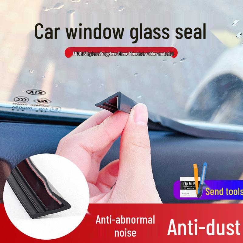 Universelle Autofenster Gummidichtleiste zur Geräuschreduzierung