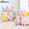 Non-Toxic Metoo Doll Toys Mini Angela Keychain Cute Stuffed Rabbit Backpack Charm For Children Baby Birthday Holiday Gifts
