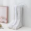1Pc Boot Organizer Dust-proof Waterproof Space-saving Visible Handle Design Shoe Storage Pouch Household Supply
