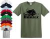 CARP HUNTER FRONT PRINT T-shirt Crew Fishing Pike Trout Catfish Angling Tshirt