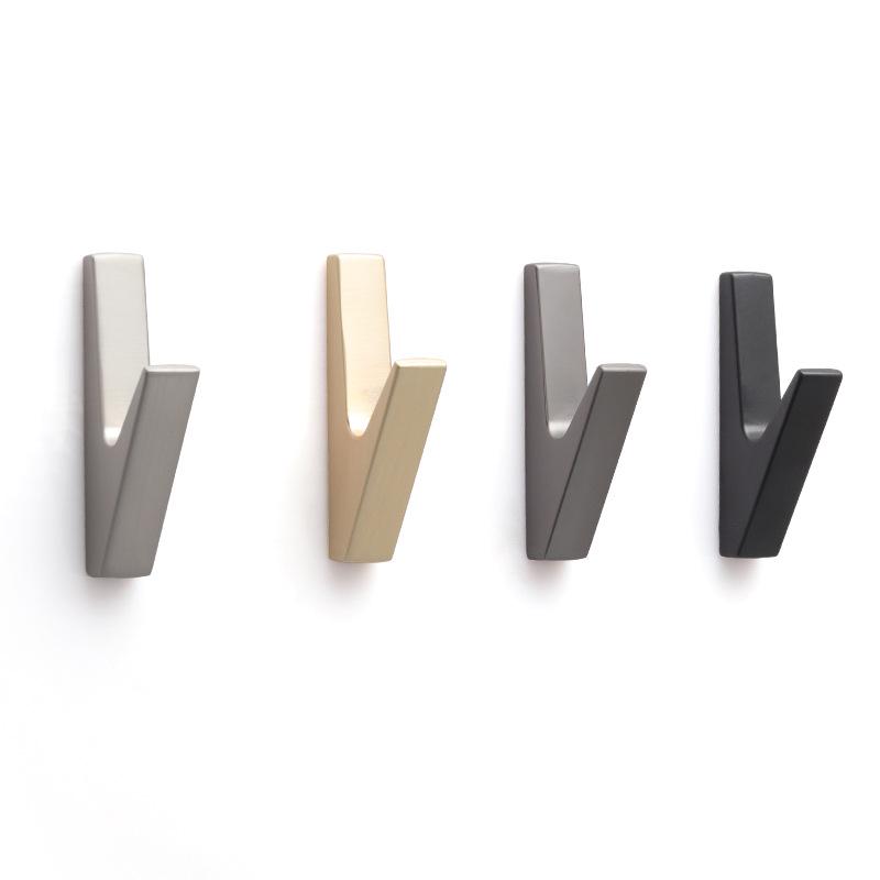 Wall-Mounted Shoe and Coat Rack with Metal Hooks for Entryway