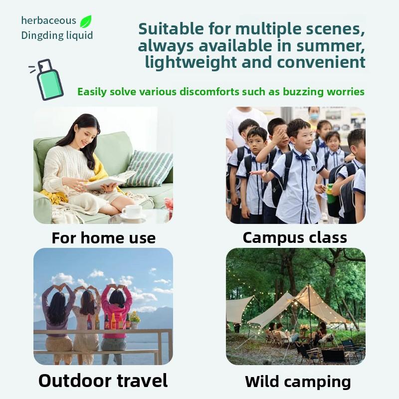 Nanjing Tongrentang Wermut Mückenspray für Kinder und Erwachsene 60ml