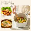 CAROTE COSY Saucepan with Induction Marble Easy To Perfect for Warranty (16cm) Lid, Compatible, PFOA/PFOS Free, Coating, Non-Stick, Clean, One-Person