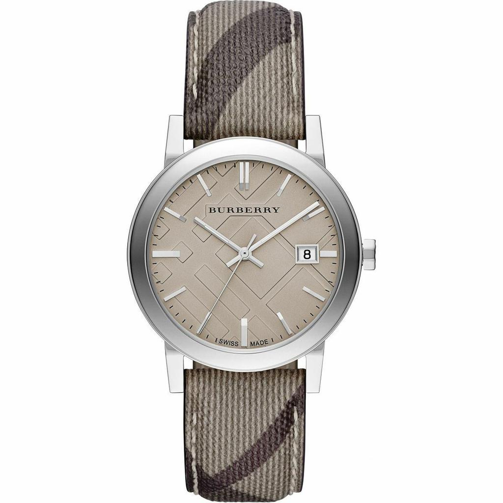 Burberry BU9029 Die City Smoke Check Damenuhr