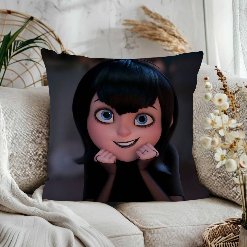 

H-HOTEL TRANSYLVANIA Pillow Cover Sofa Cushion Cover Home Room Decoration Children Gift 12x12Inch