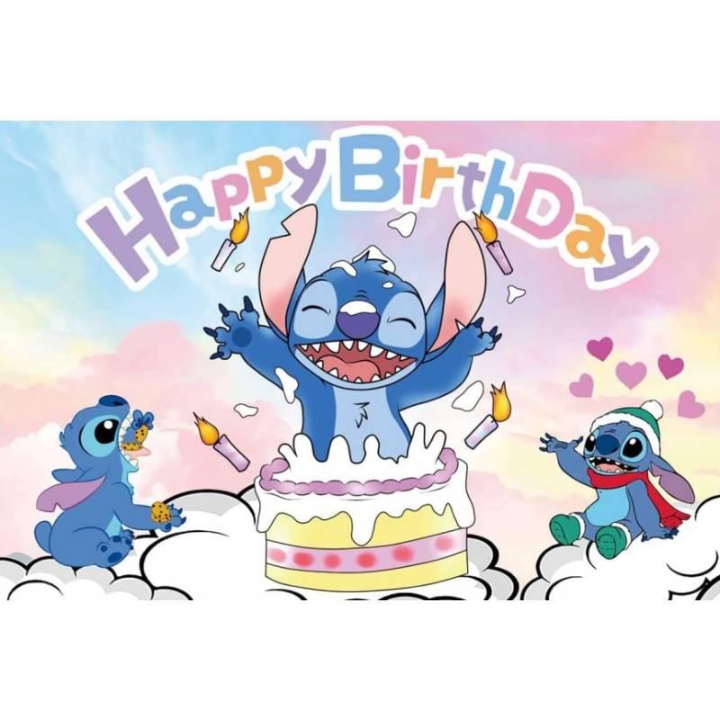 Lilo Stitch Birthday Photography Backdrop Capture Your Special Moments!