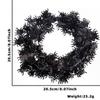 75 Meter Decorative Halloween Wire Garland With Colorful Pumpkin Skeleton Bat And Spider Designs For Spooky Vibes