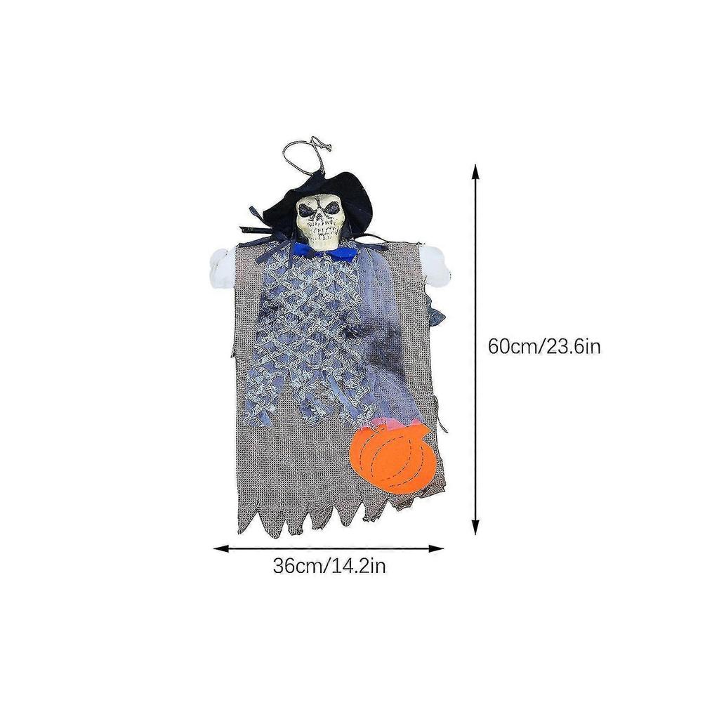 Flag Patio Decoration Halloween Garden Flag New Pumpkin Spooky Party Outdoor Skeleton