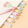 10Pcs Tulip Flower Combination Index Sticky Label, 10 Sets, 120 Sheets Per Set (15 × 8 Styles), Self-adhesive Multi-use Sticky Note, Office Stationery