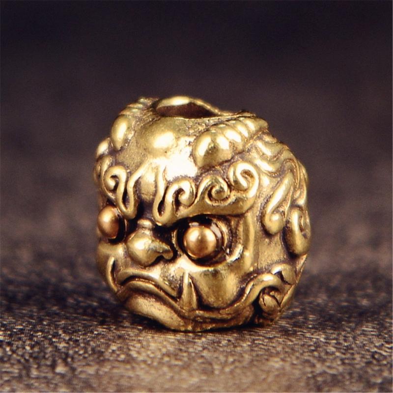 Snake Head Swords Pendant Jewelry Snake Tube Beads Pendant Backpack Decoration for Rope Braiding Umbrella Lover