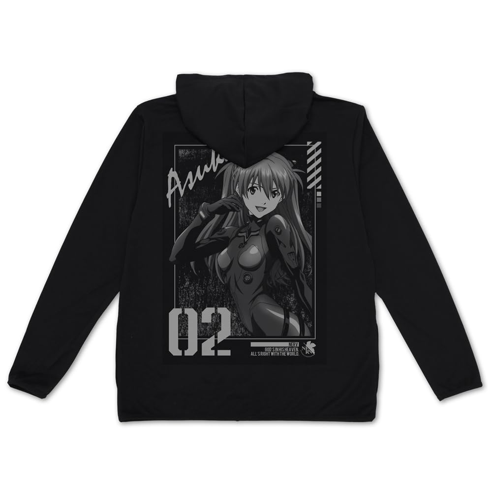 

[Official] COSPA EVANGELION Shikinami Asuka Langley Thin Dry Hoodie BLACK XL Size