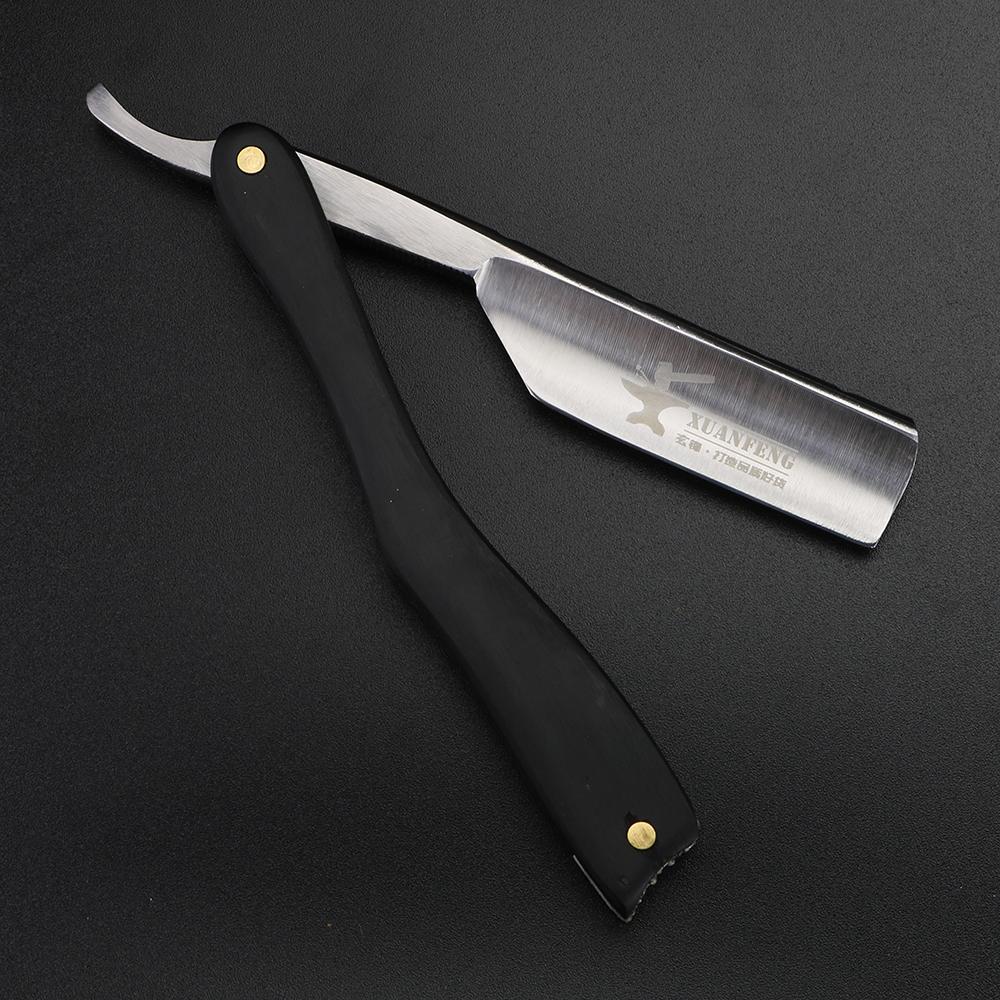 Ebony Men's Razor Folding Razor Hardened Steel High Hardness Sharp Straight Razor