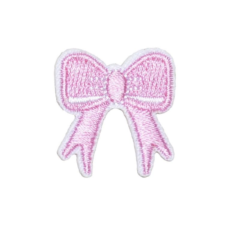 18 peças Patches Bordados de Desenho Animado Laço Adolescente Bordado Patches de Reparo para Artesanato e Decoração de Vestuário