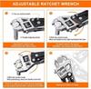 NexTool W4 11-in-1 Multitool with Adjustable Wrench