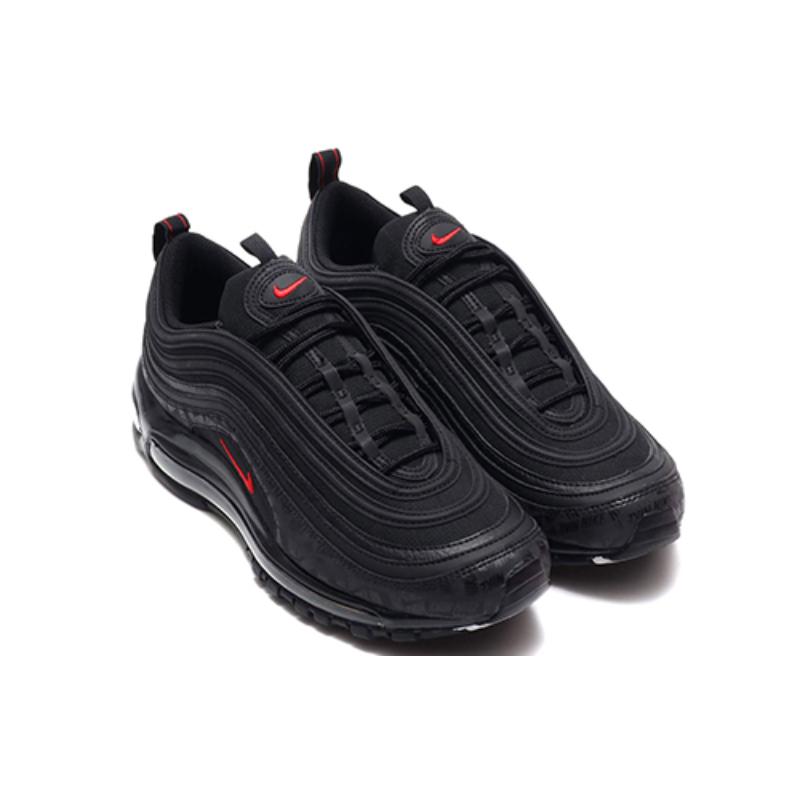 Nike Air Max 97 'Black Red' Sneakers Casual Shoes AR4259-001