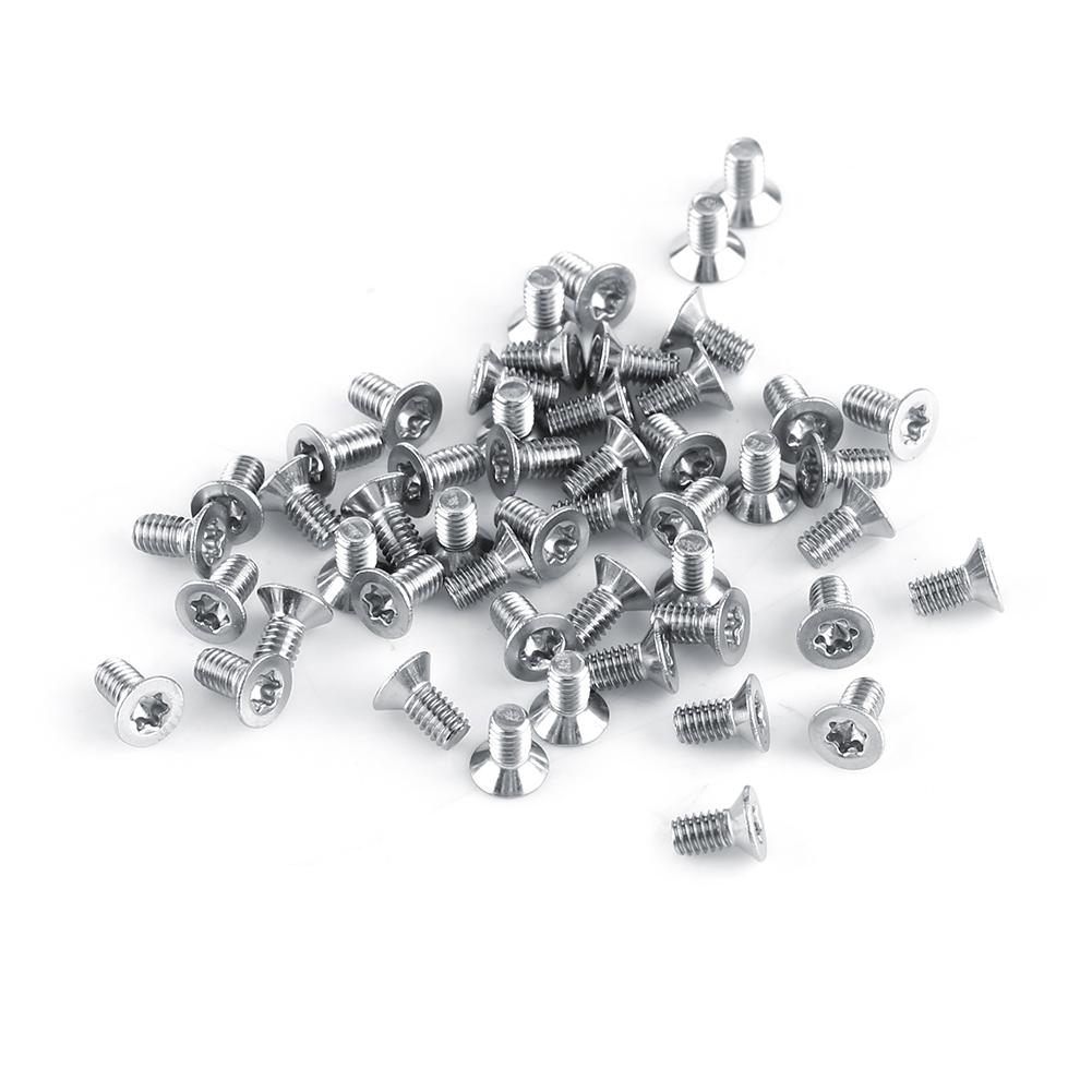 M2.5 Star Screws Countersunk Flat Head Machine S Pack of 50-piece (M2.5*5)