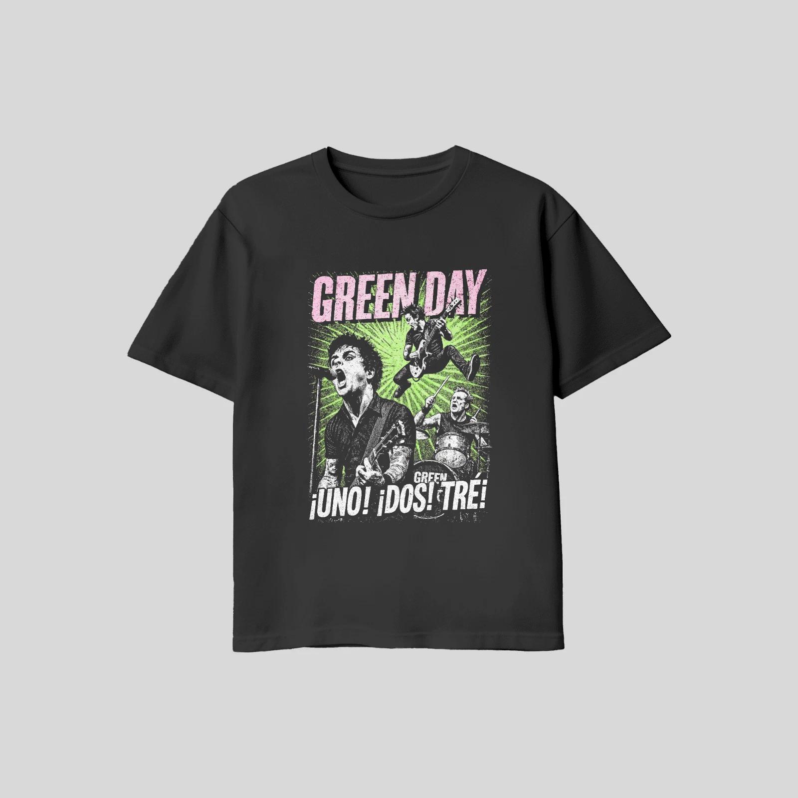 Unisex Adult Casual Graphic Green Day Billie Joe Armstrong T Shirt ... S