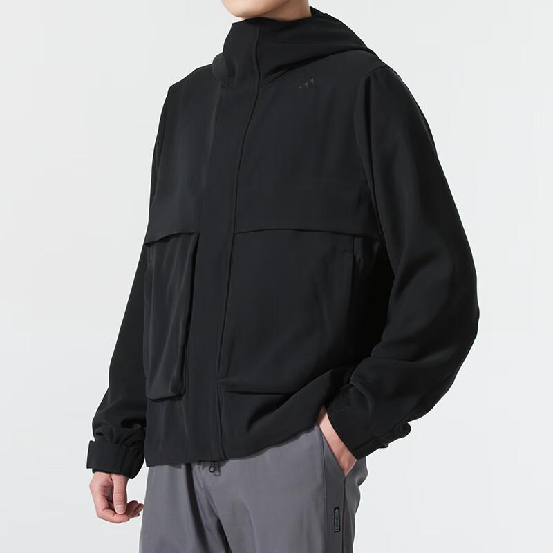 Adidas Jackets & Coats Men's Black JL9353