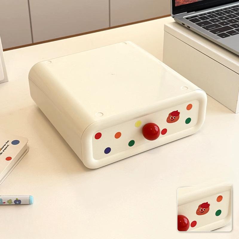 Desktop Drawer Box Household Cosmetics Drawer-type Storage Box, Student Dormitory Storage Box