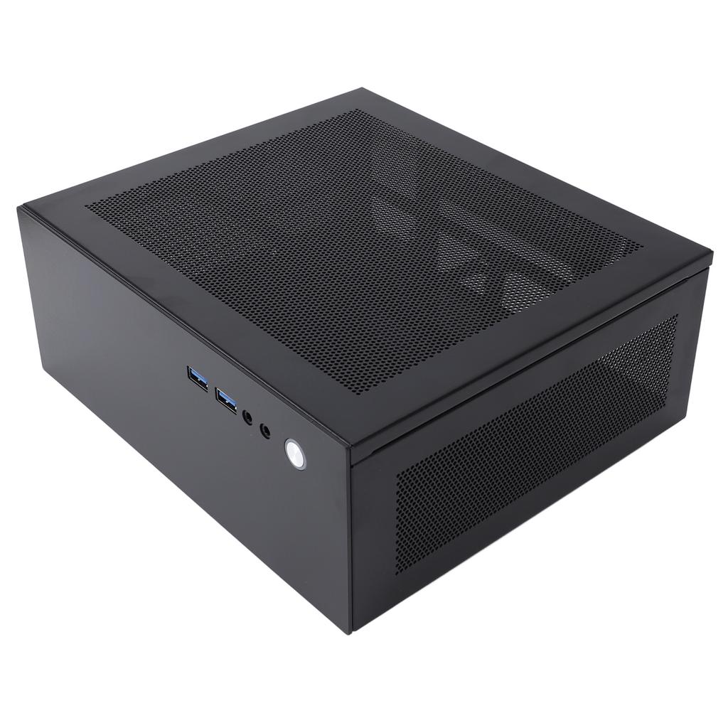 PC Case USB3.0 Ports for ITX Motherboard Mesh Punch PCI Slots Heat Dissipation Tower Gaming Computer Case