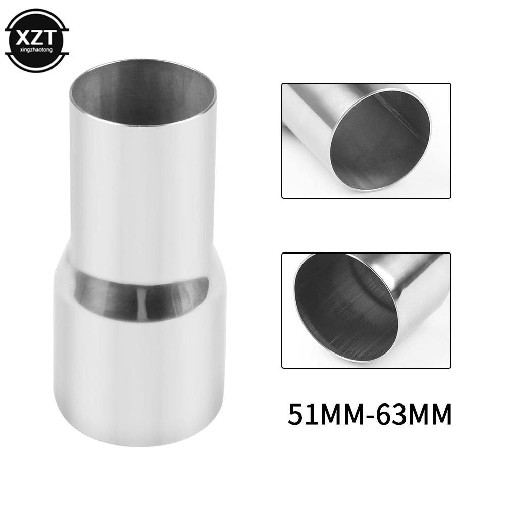 Univerzální nerezová ocelová standardní reduktorová trubka pro automobily 51-67 mm, 76 mm, 63 mm, 60 mm až 63 mm, 57 mm, 52 mm, 50 mm